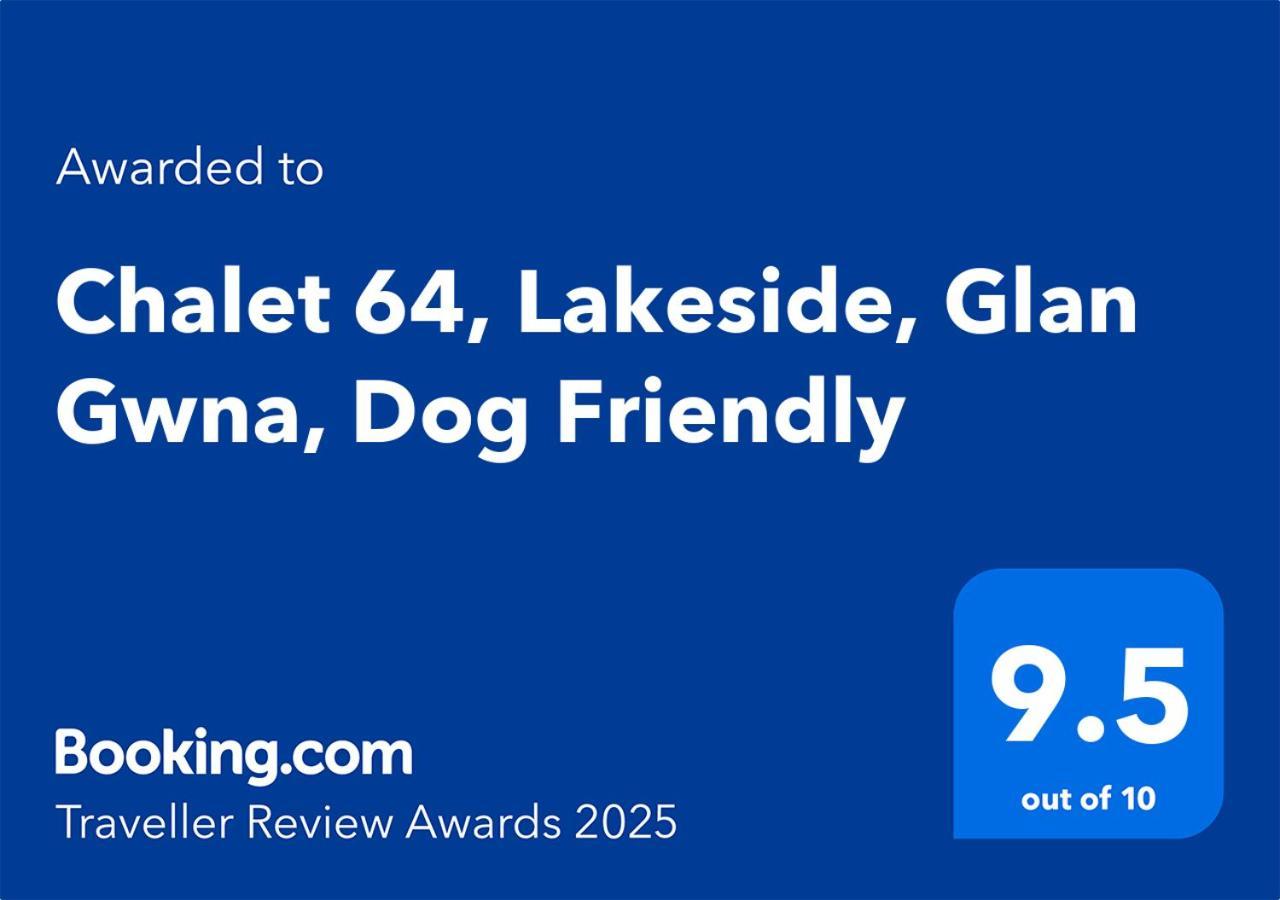 Chalet 64, Lakeside, Glan Gwna Holiday Park เคอร์นาวอน ภายนอก รูปภาพ